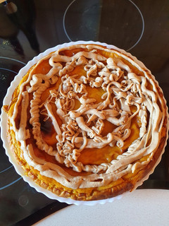 Una foto de Pumpkin cheesecake