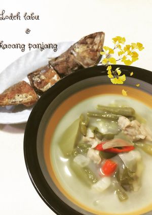 Foto resep Lodeh labusiam,kacang panjang