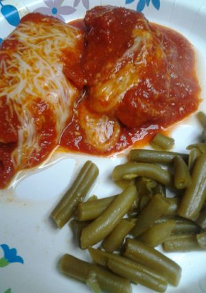 A picture of Stewed pork and maters.