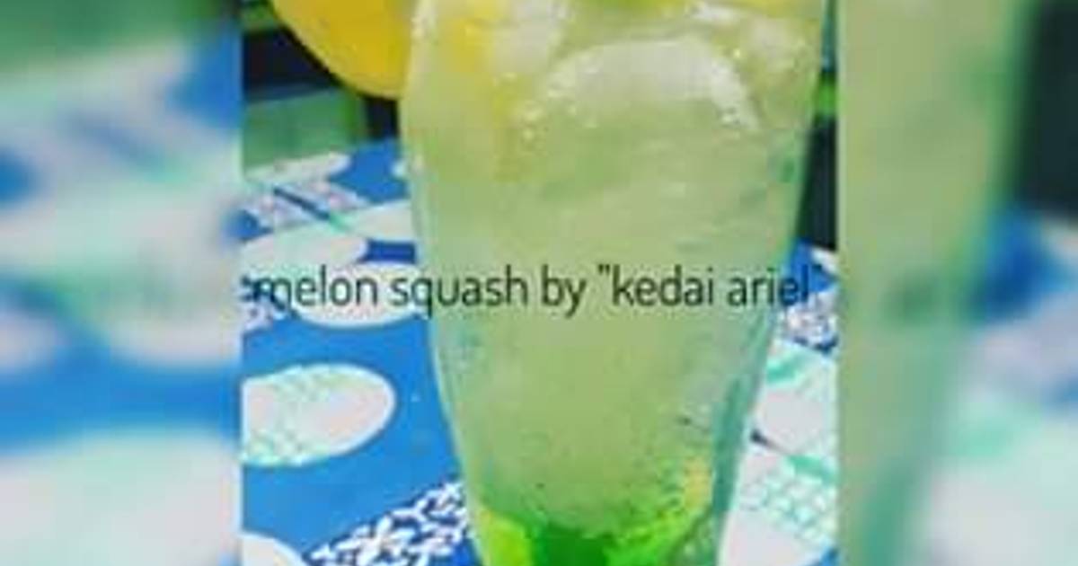 44 resep minuman melon squash enak dan sederhana Cookpad
