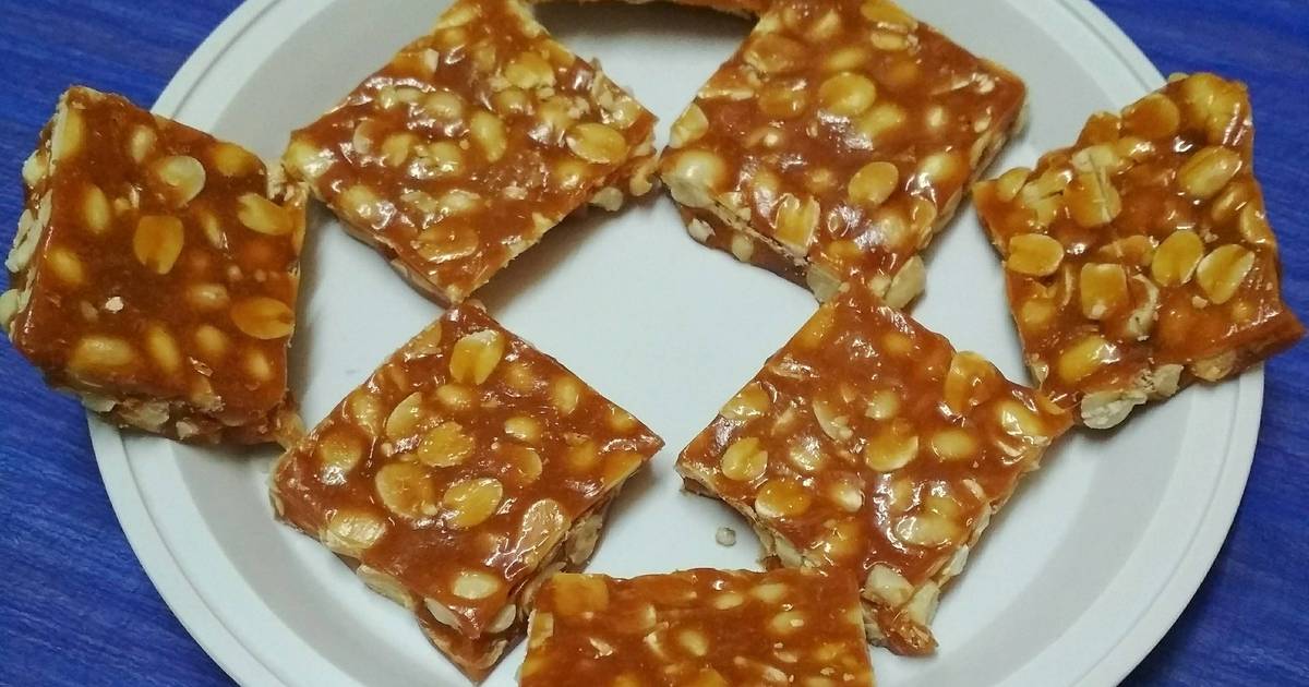 मूंगफली की चिक्की (Mungfali ki chikki recipe in hindi) रेसिपी बनाने की विधि in Hindi by Jigisha Jayshree - Cookpad