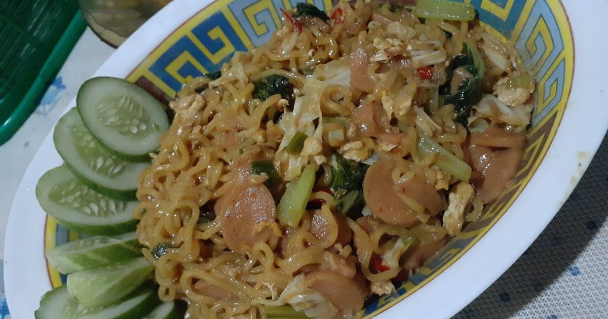 Resep Indomie Goreng Spesial Oleh Mama Nia - Cookpad