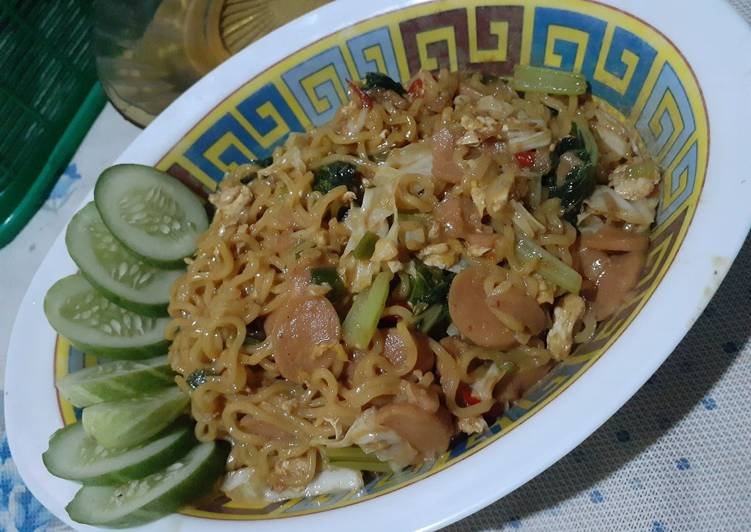 Resep Terbaru Indomie goreng spesial Ala Warung