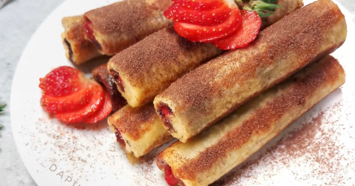 Resep roti coklat strawberry rumahan enak dan mudah - Cookpad