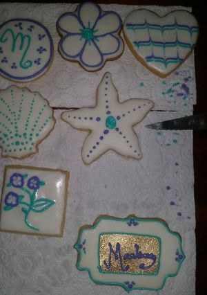 Una foto de Galletas glaseadas