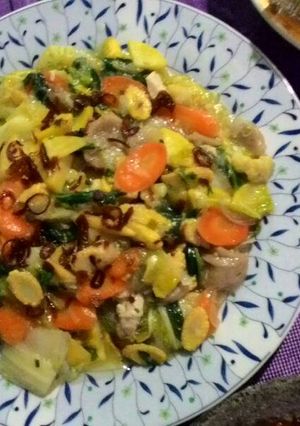 Foto resep 1. Capcay goreng