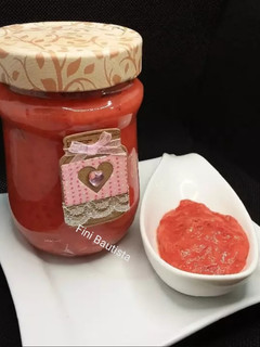 Una foto de Crema de fresa