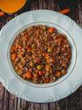 Pumpkin Risotto with a Hint of Pomegranate