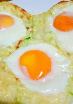 Una foto de Niditos de zucchini y mozzarella