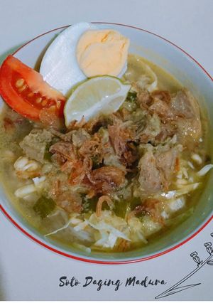 Foto resep 11. Soto Daging Madura
