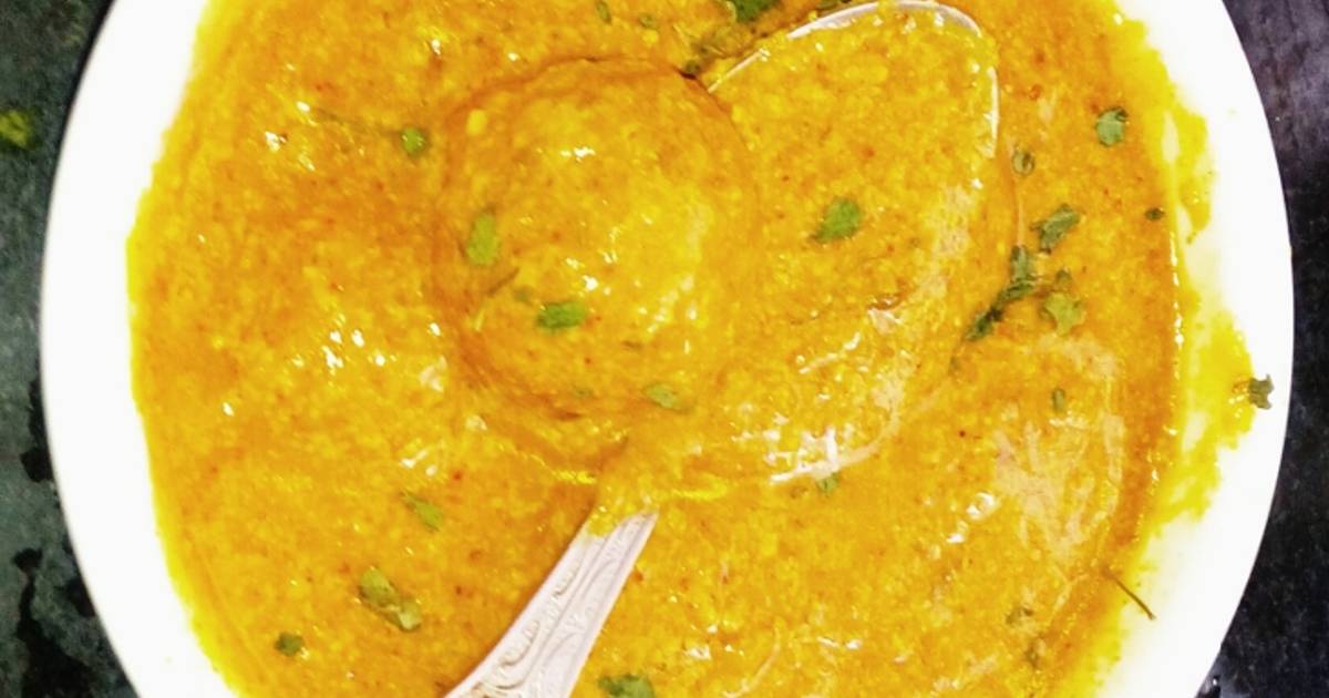 Gatte ki dahi wali sabzi Recipe by Polly Basu Cookpad