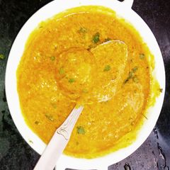 A picture of Gatte ki dahi wali sabzi.