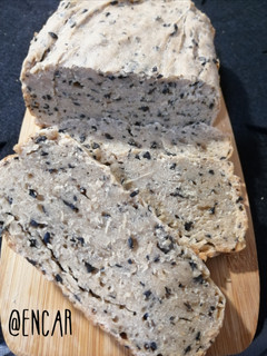 Una foto de Pan de aceitunas negras en panificadora SilverCrest