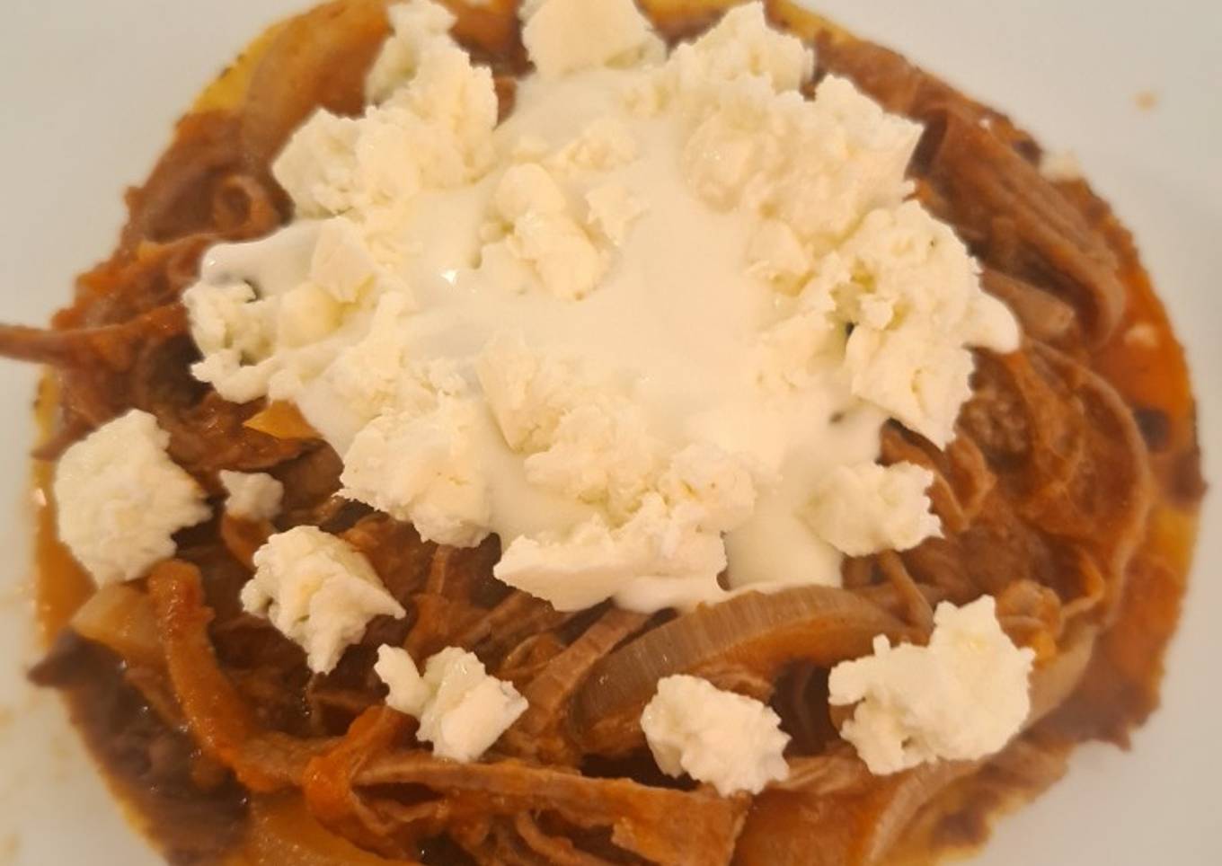 Tinga de res