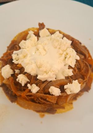 Una foto de Tinga de res