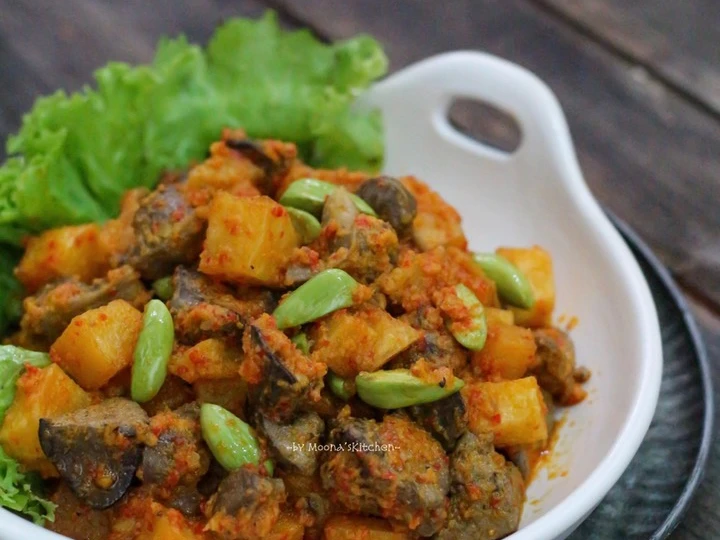 Langkah Gampang Menyiapkan Resep Sambal Goreng Kentang Ati Rempela yang Bikin Ngiler Anti Ribet, Bisa Manjain Lidah