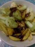 Rujak buah manis asam jeruk nipis