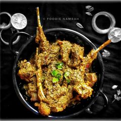 A picture of Afghani Mutton chap.