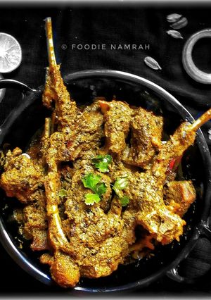 A picture of Afghani Mutton chap.