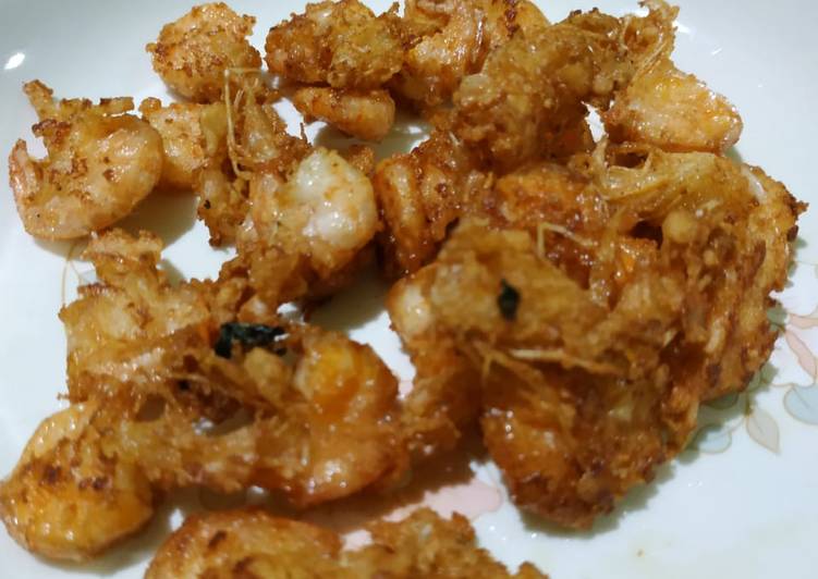 Udang kupas goreng