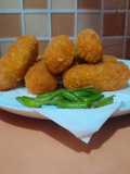 Kroket ubi isian sayur