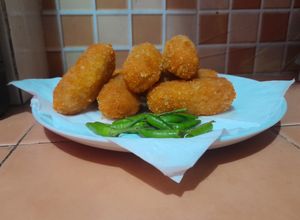 Foto resep Kroket ubi isian sayur