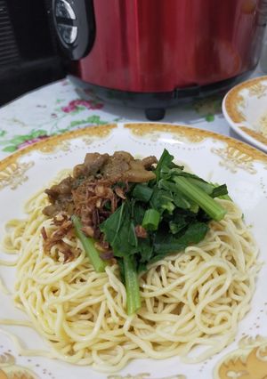 Foto resep Mie bebek jamur