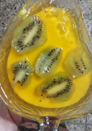 صورة لوصفة حلى الكاسترد بالجلي