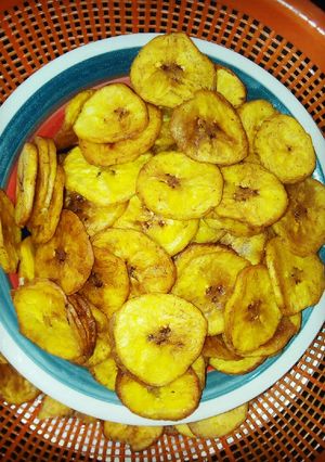 A picture of Plantain chips.