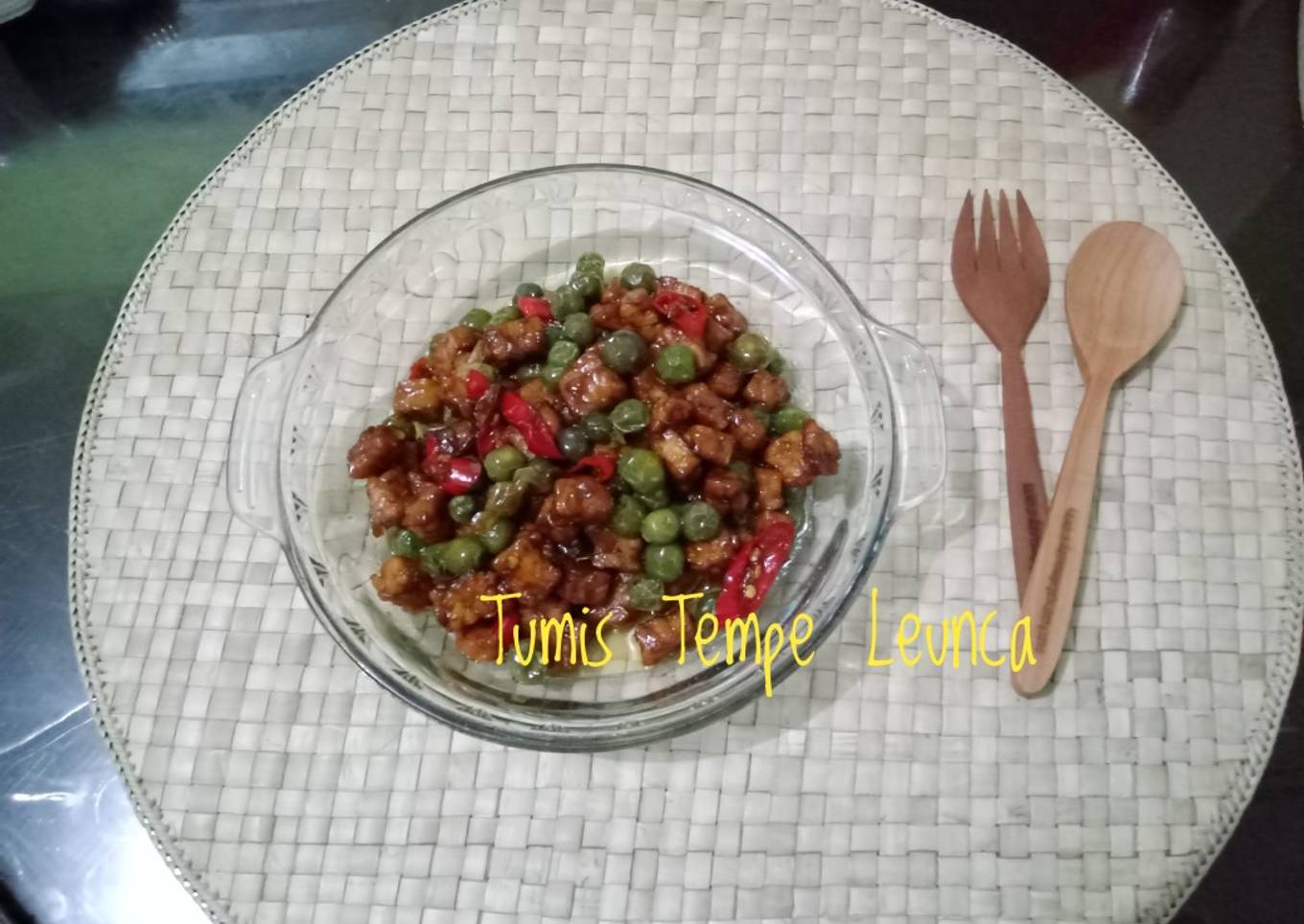 Tumis tempe leunca simpel dan enak