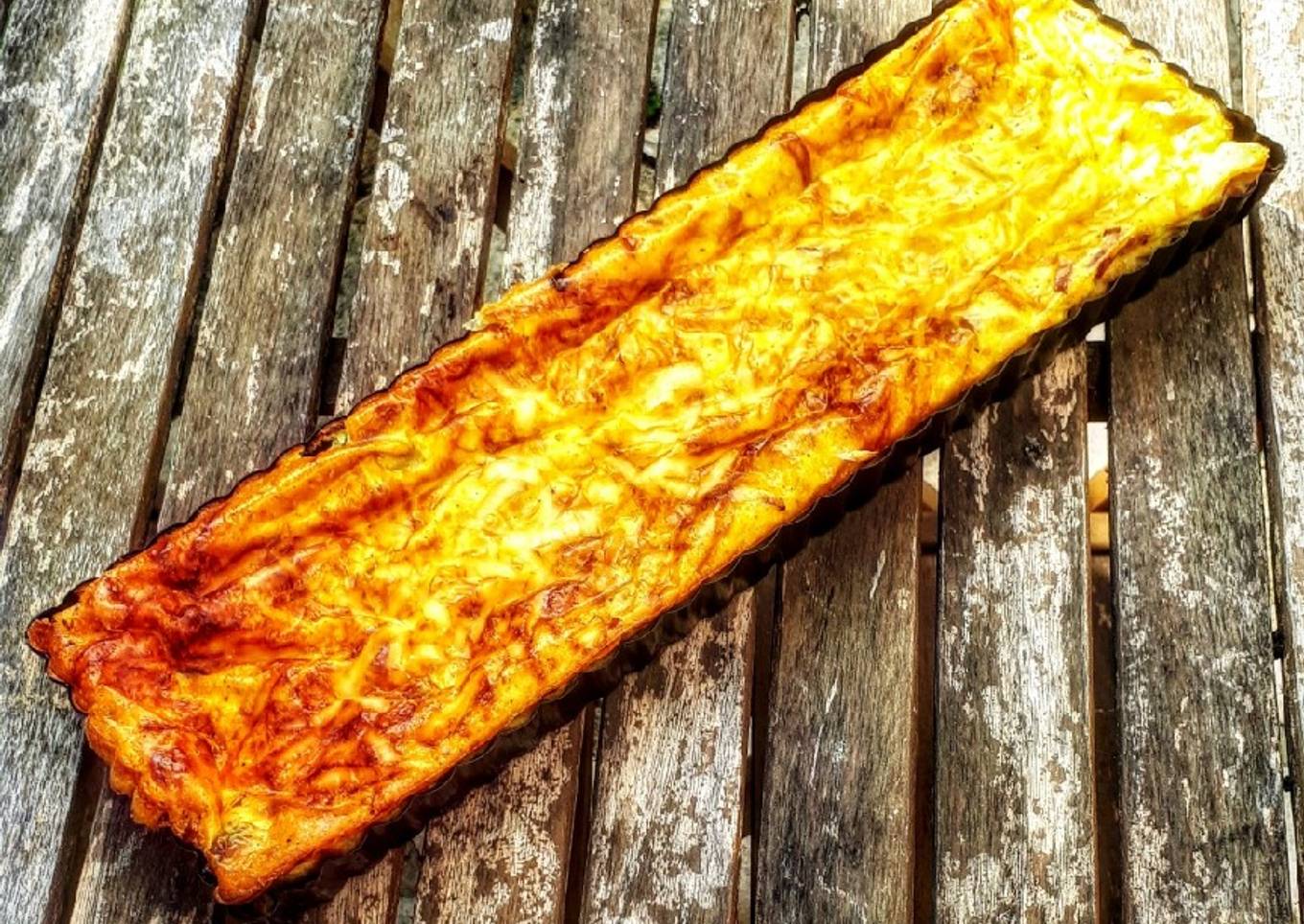 Quiche sans pâte façon lorraine