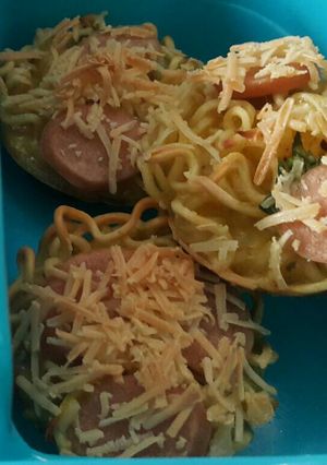 Foto resep Schotel Mie Instan