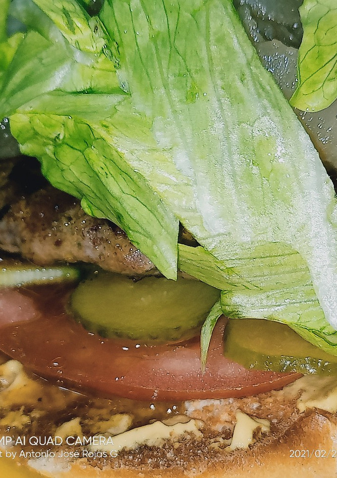 Una foto de Hamburguesa Felicidad 😘😘