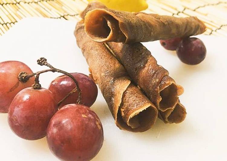 Milo Sesame Egg Rolls (Japanese Recipe) | Teflon Method