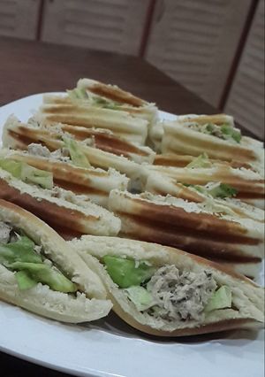 صورة لوصفة ساندويش التونة اللذيذه