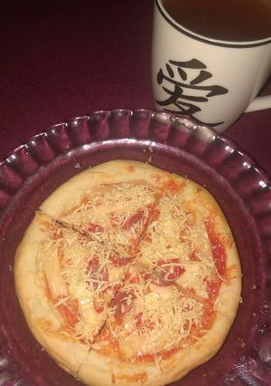 Foto resep Pizza crunchy eggless