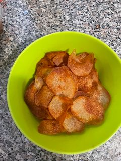 صورة لوصفة بطاطا تشبس صحي بالفرن