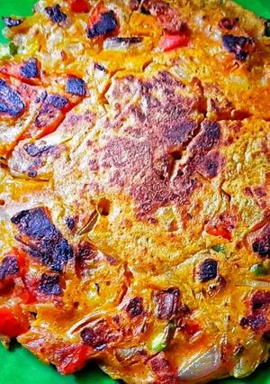 A picture of Healthy Gramflour dosa|besan dosa.