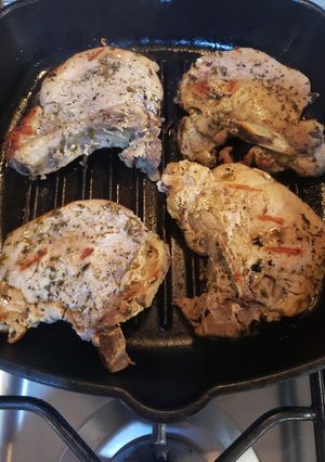 Una foto de Chuletas de cerdo