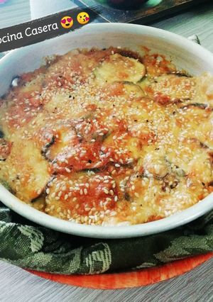 Una foto de Puré gratinado de ahuyama y zucchini 🤤😍😋