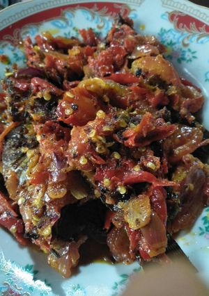 Foto resep Goreng nila balado khas padang