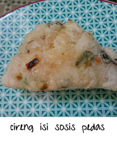 Foto resep Cireng Isi Sosis Pedas