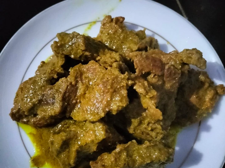 Cara Mudah Menyiapkan Resep Rendang daging yang Uenak Anti Ribet, Menggugah Selera