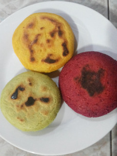 Una foto de Arepas de tres colores