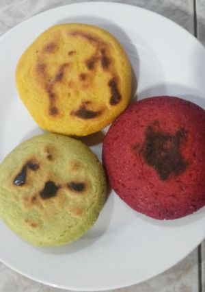 Una foto de Arepas de tres colores