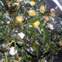 A picture of Murungai keerai (Drumstick Spinach) Curry- Tamilnadu Special.