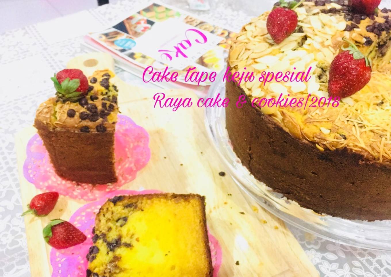 Cake tape keju spesial dengan tips suksesnya