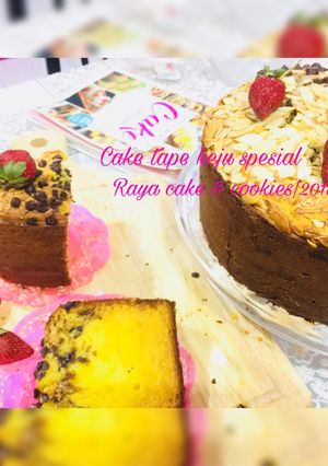 Foto resep Cake tape keju spesial dengan tips suksesnya