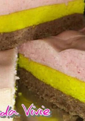 Foto resep Bolu Kukus Rainbow 🌈😅