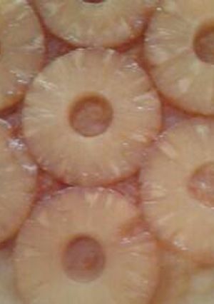 Una foto de Torta de ananá invertida